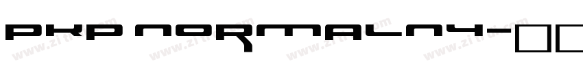 PKP Normalny字体转换